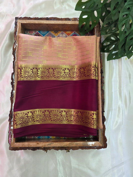 Pure Mysore Silk Saree