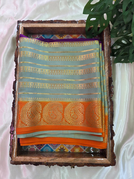 Pure Mysore Silk Saree
