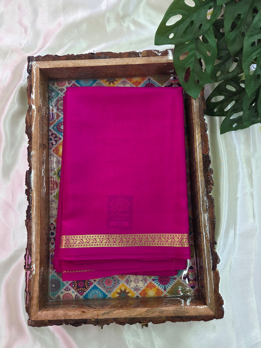 Pure Mysore Silk Saree