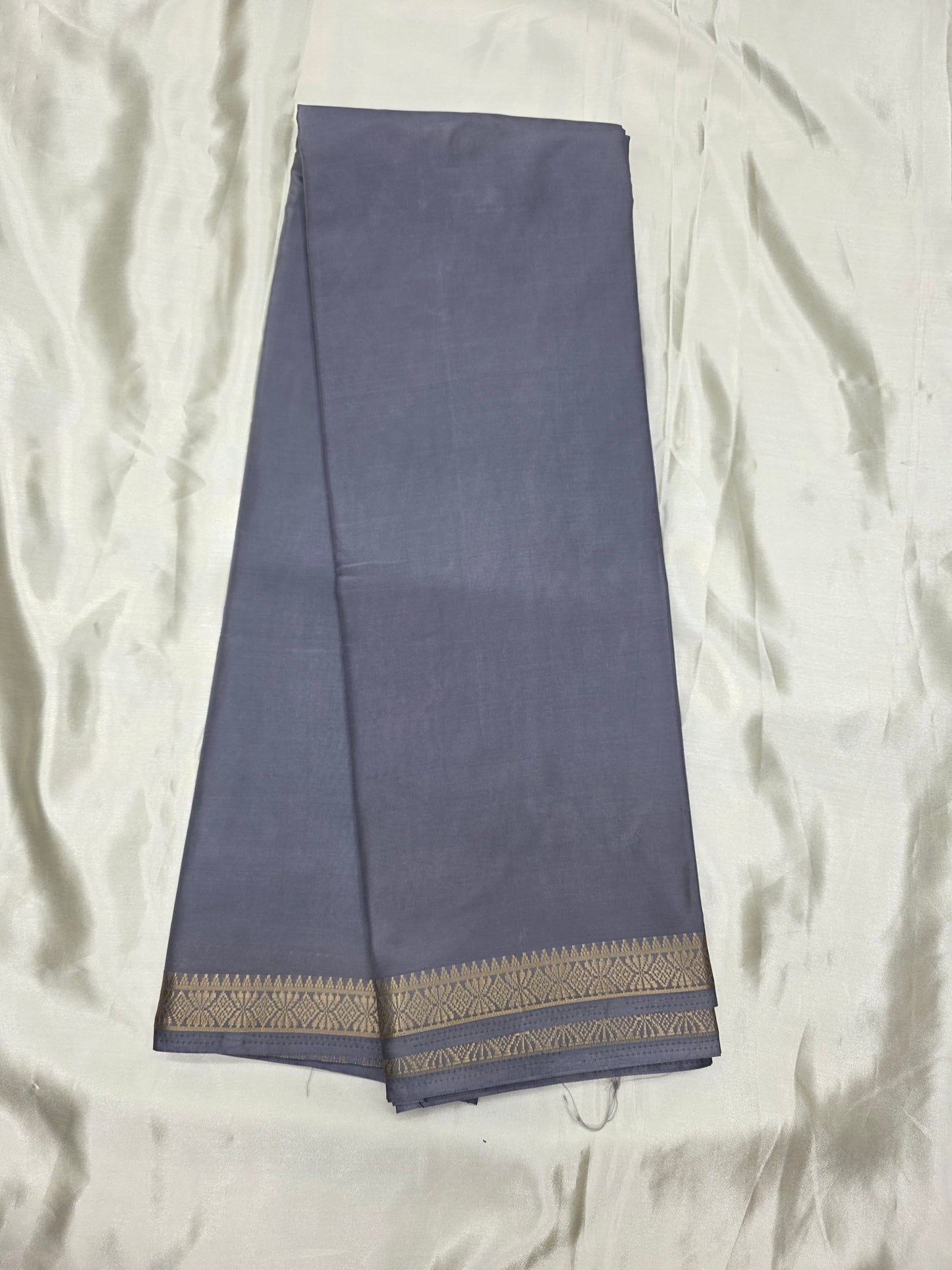 Plain Crepe Silk Saree