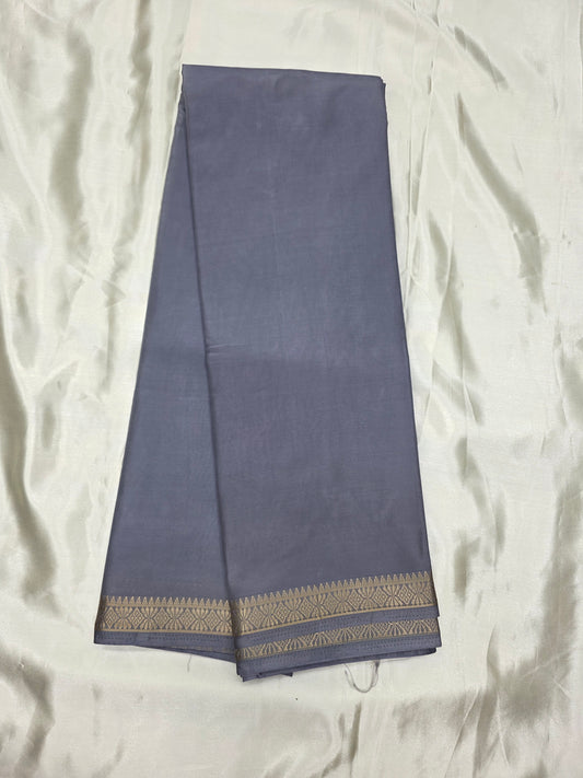Plain Crepe Silk Saree