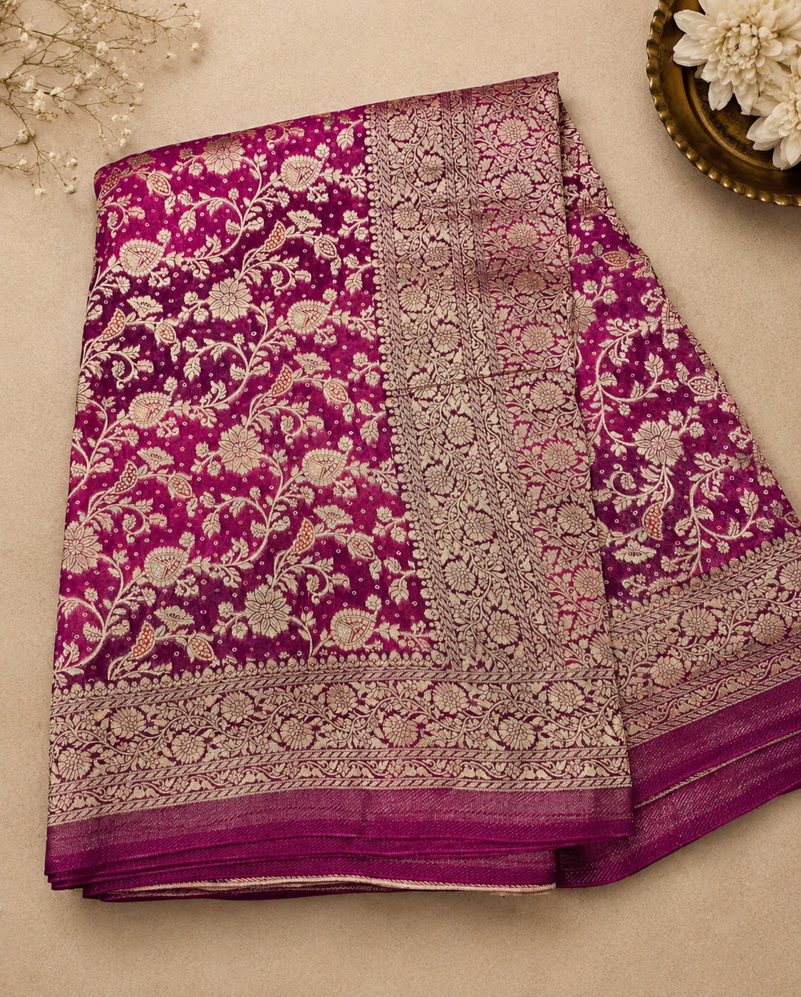 Pure Georgette Banaras