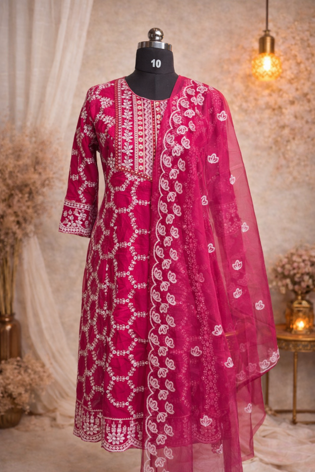 Pink Cotton 3pc Set