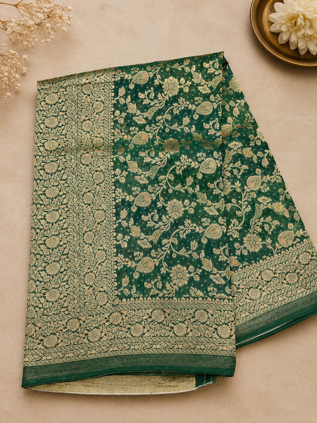 Pure Georgette Banaras