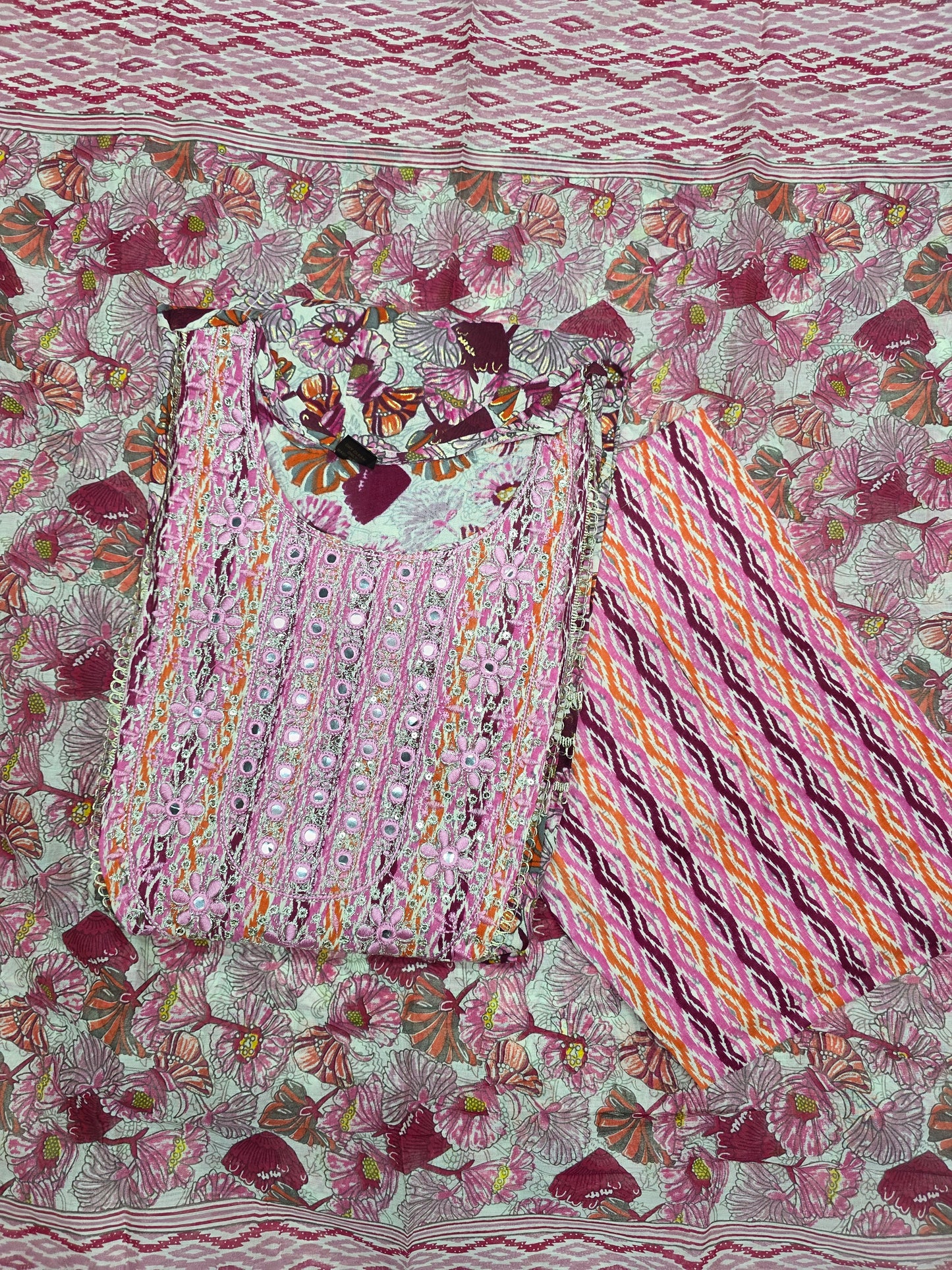 Designer Rayon 3pc Set