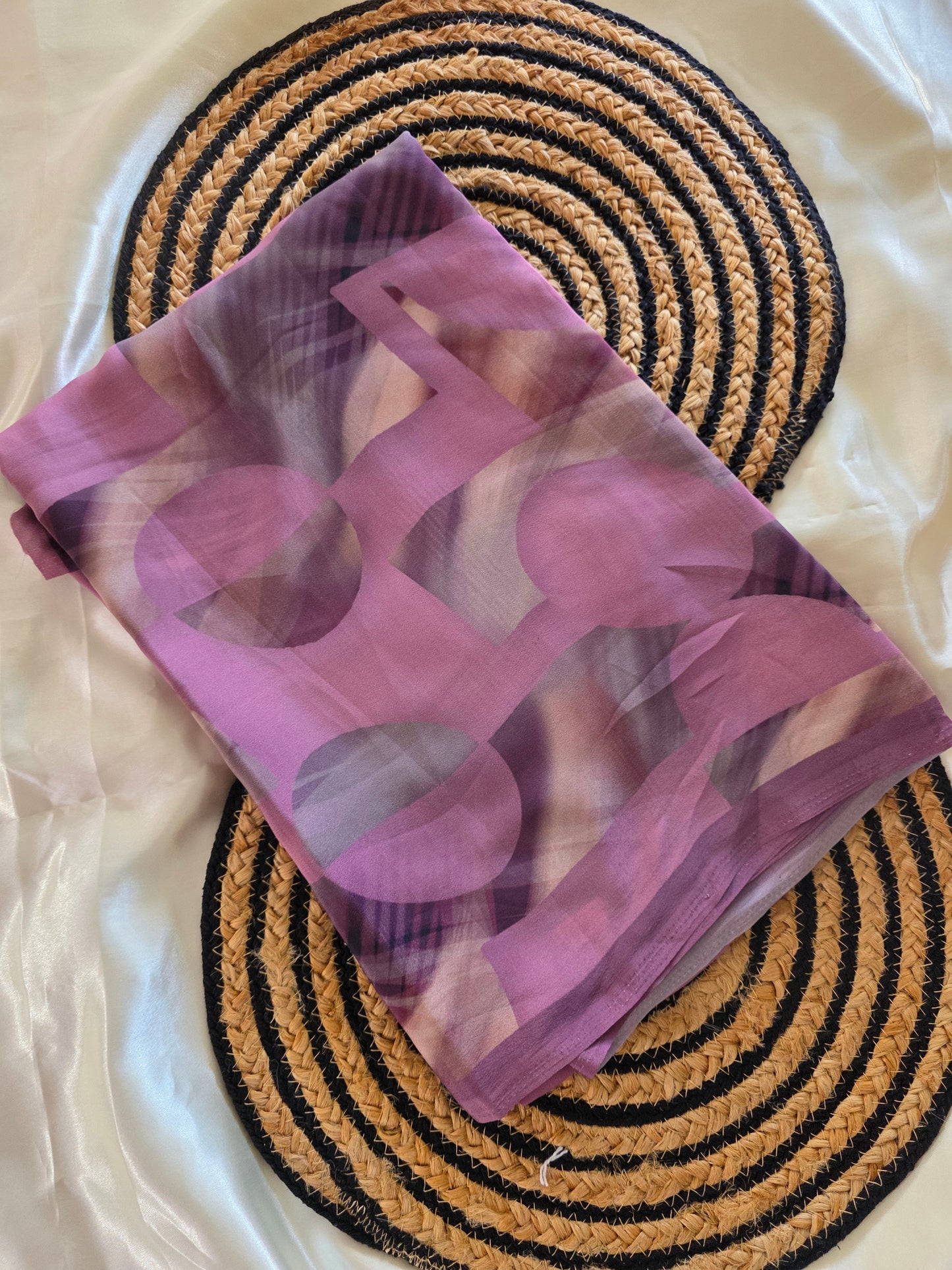 Chiffon Crepe Saree