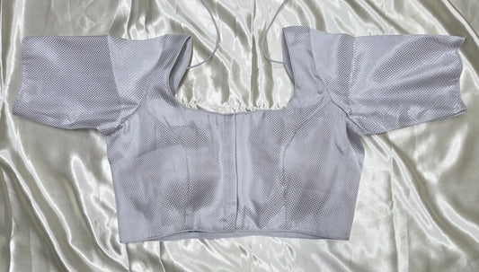 Silver colour Butta Blouse
