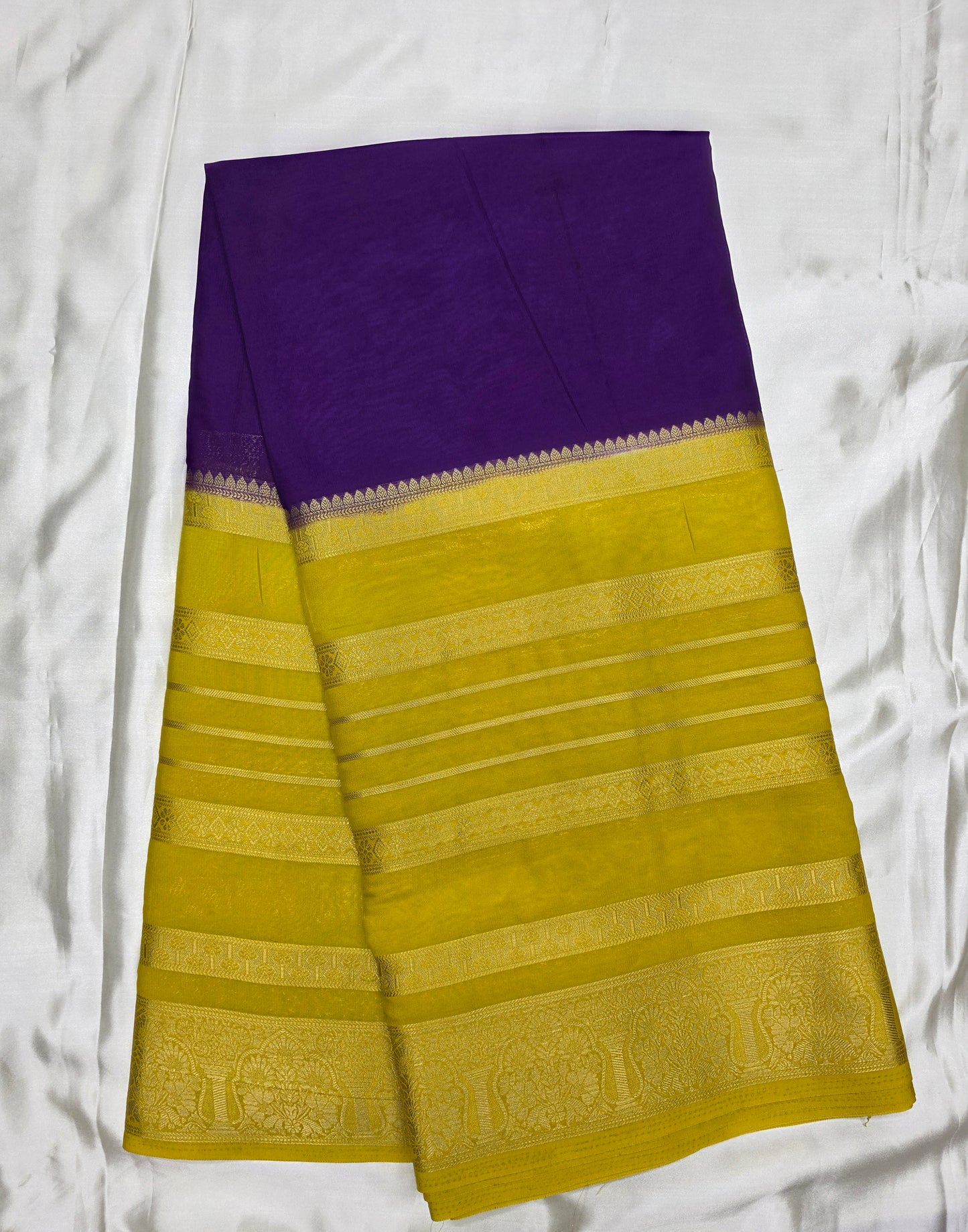 Semi Crepe Silk Saree